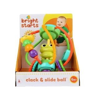 Bright Starts Clack &‎ Slide Activity Ball baby toy for baby